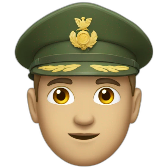 Salut militaire emoji