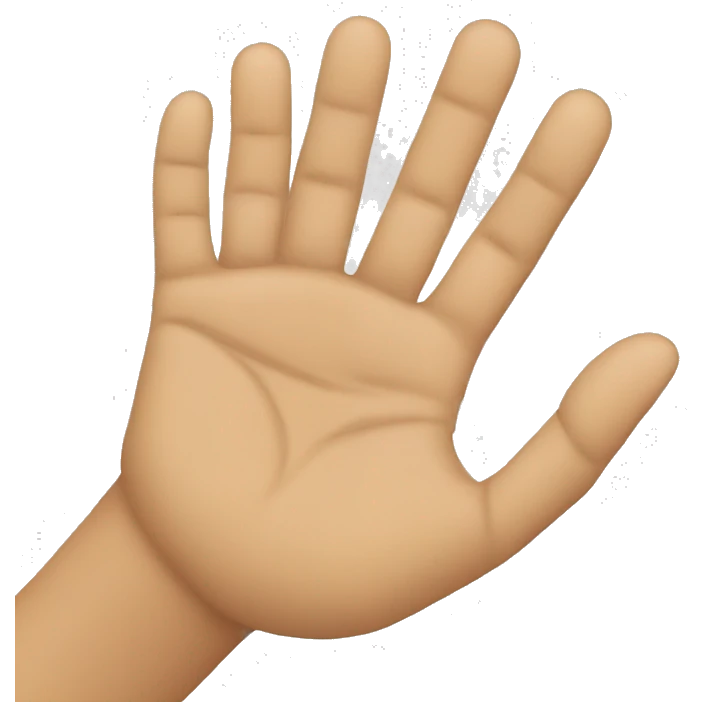 Do a took you nose with hand emoji