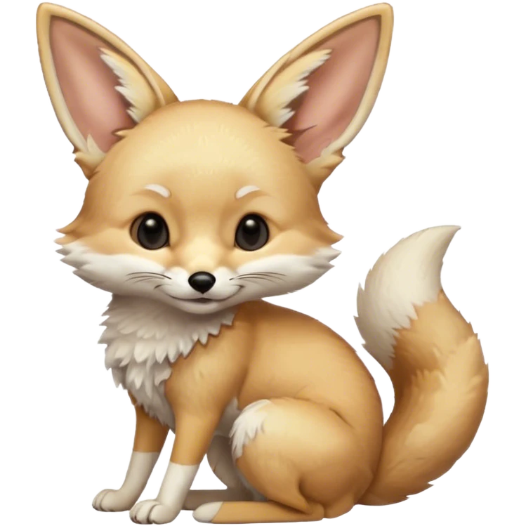fennec playing  emoji