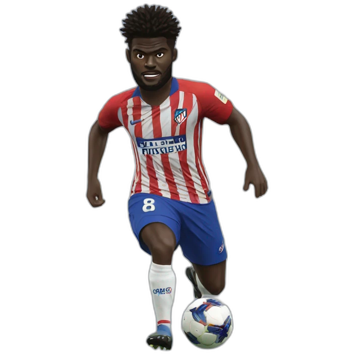 Thomas partey tackling emoji