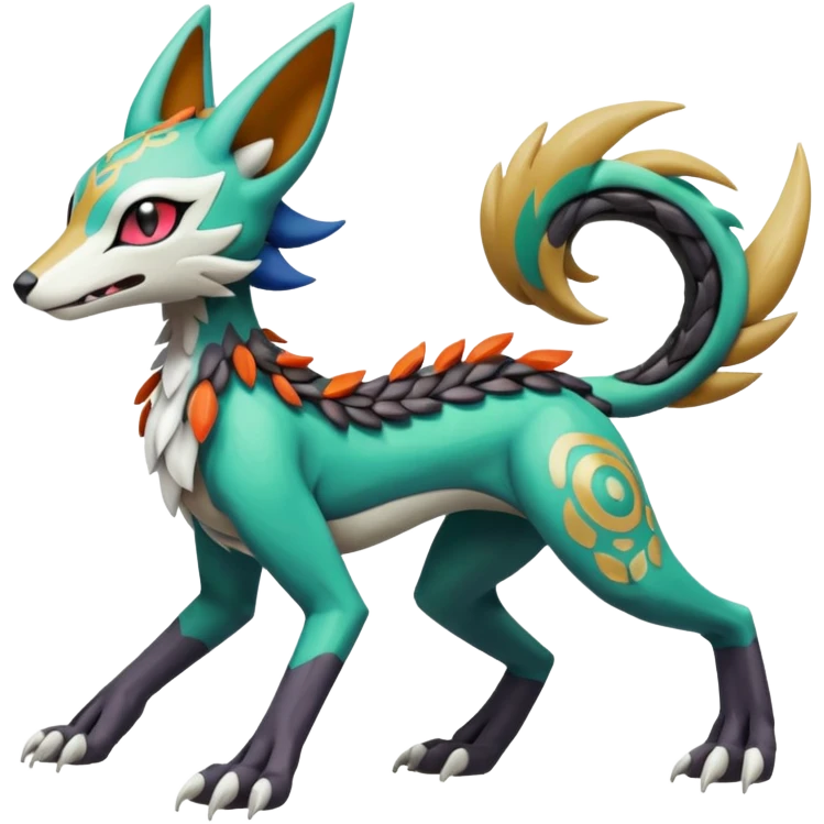 Meloetta-Vernid-Trico-Sergal-Protogen-Primagen-Pokémon-Fakémon-creature emoji