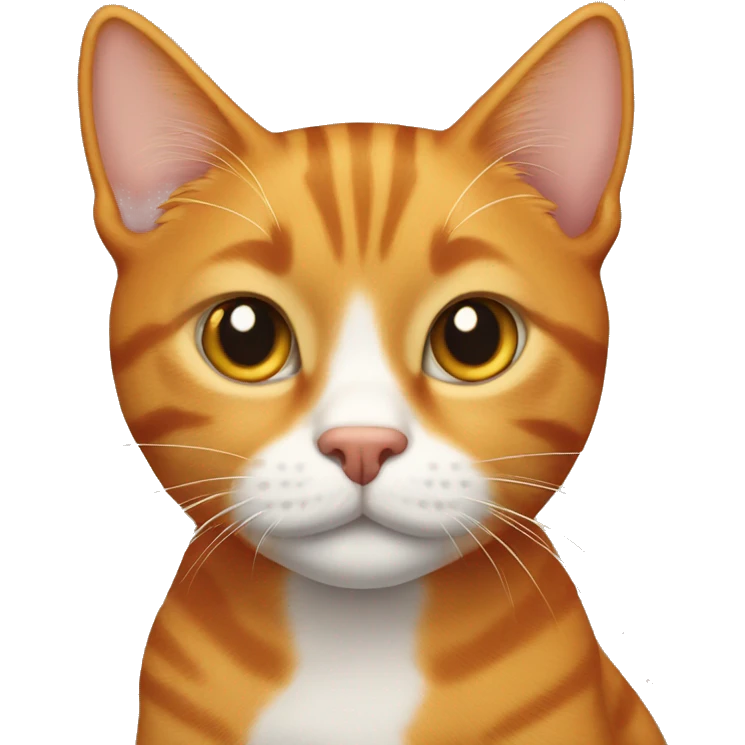 Orange tabby latiny emoji