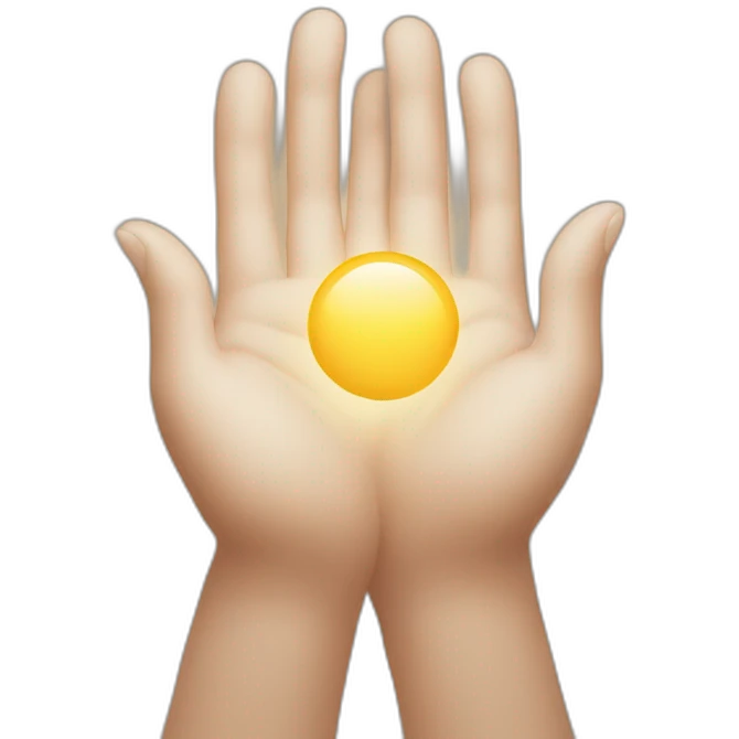 healing hands emoji