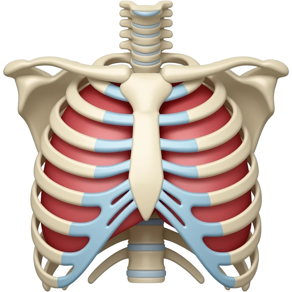 Caixa torácica emoji