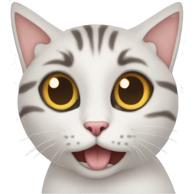 Mewing emoji