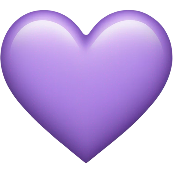 light purple heart emoji