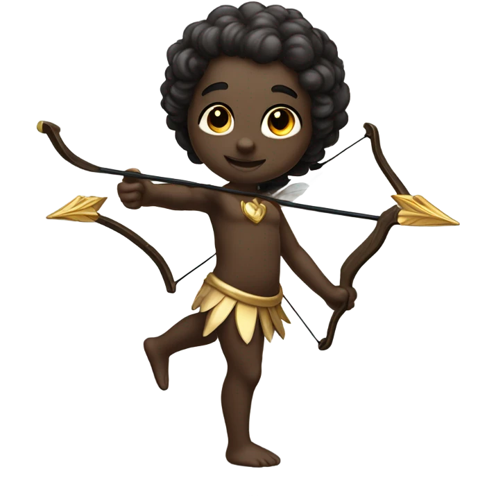 Ebony Cupid  emoji