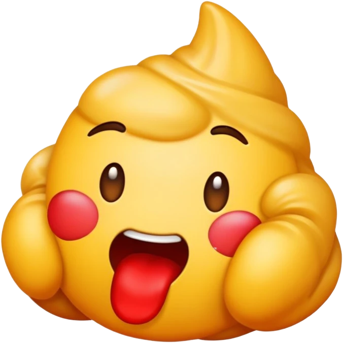 Emoji qui vomit du sang emoji