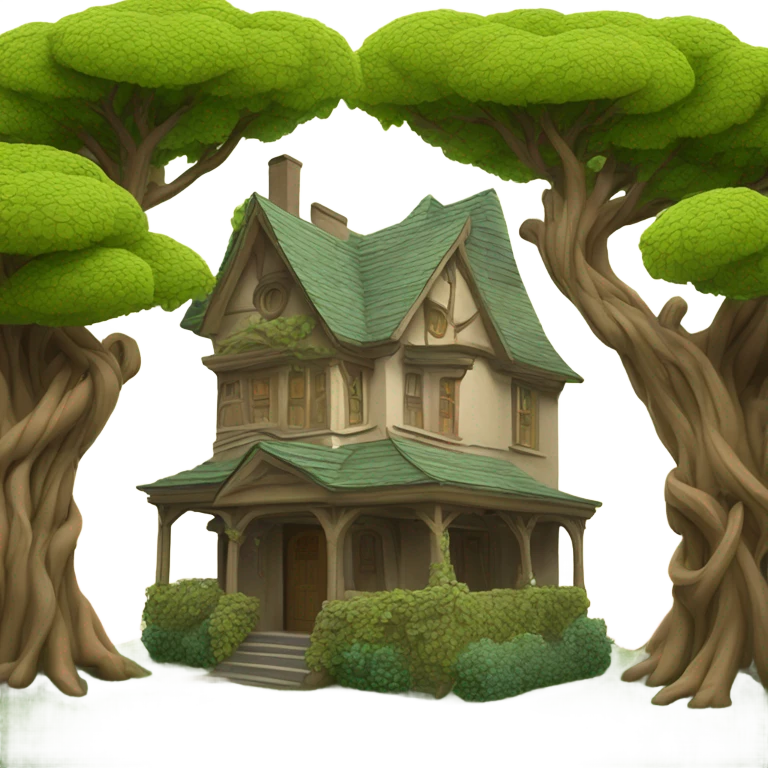 Haus Baum  emoji
