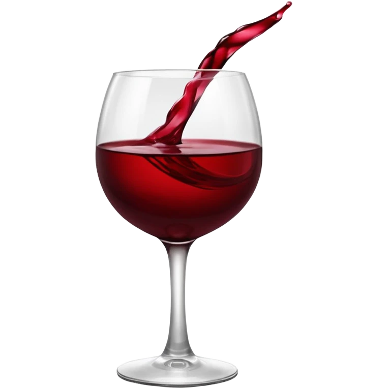 Red wine point emoji