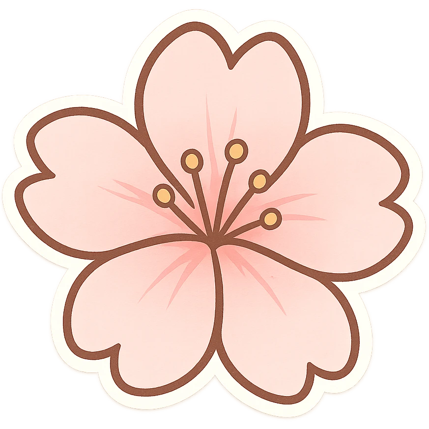 Cherry Blossom emoji