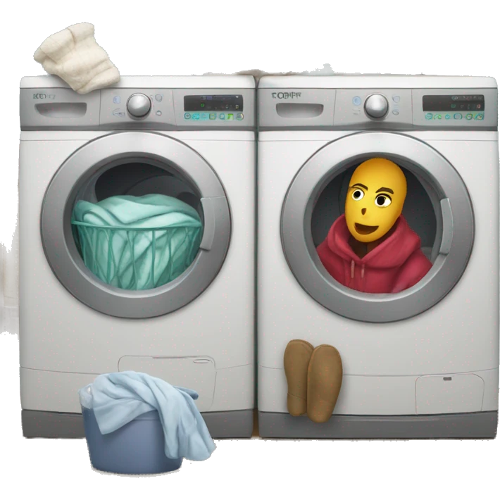 Cozy laundry  emoji