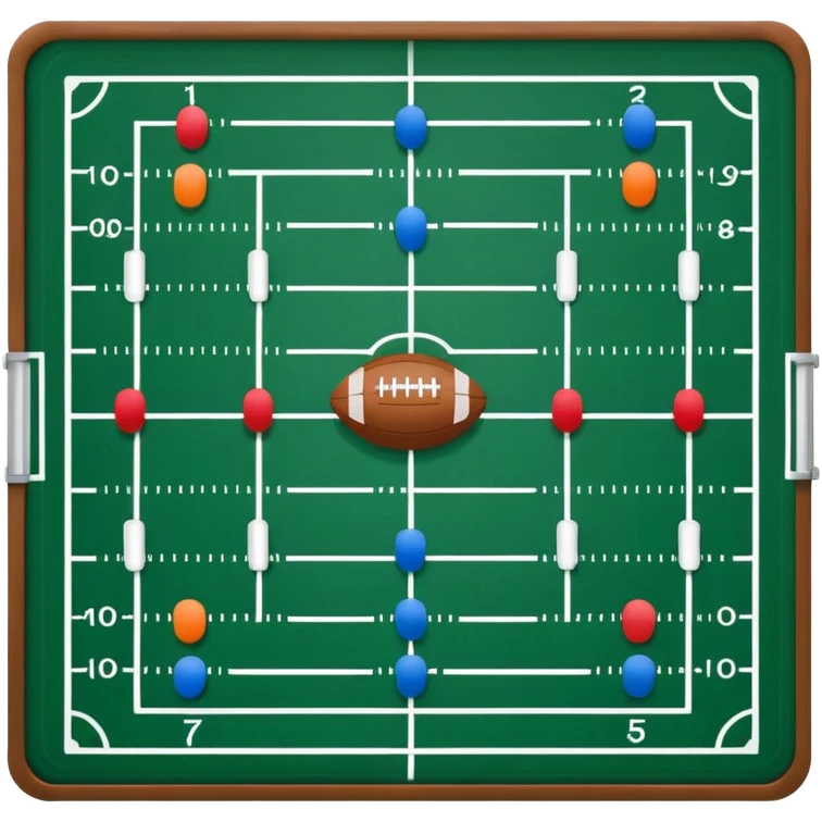 amercian football playbook formation emoji