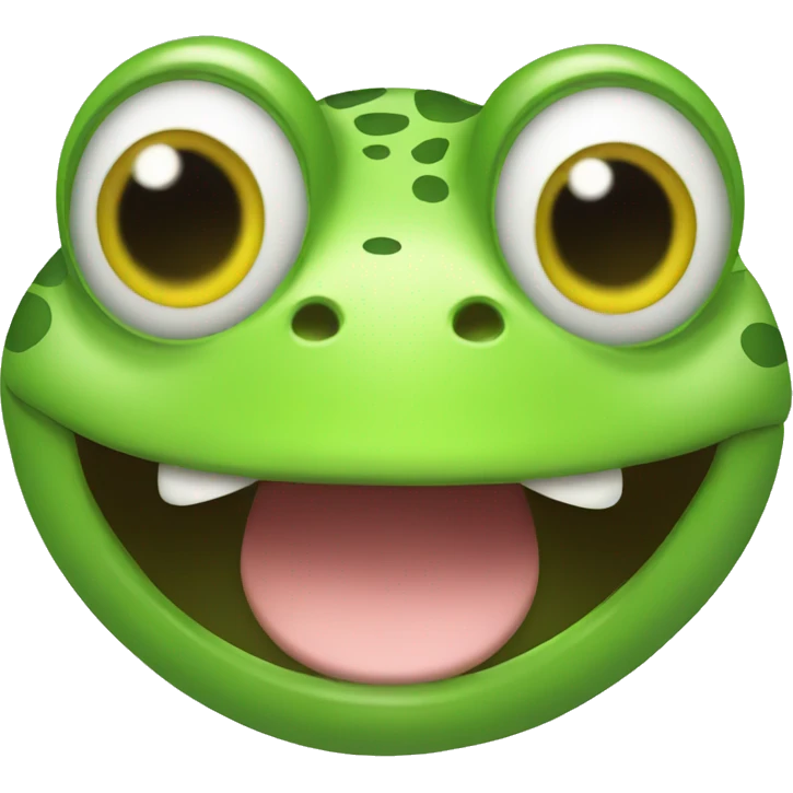 Happy  frog  emoji