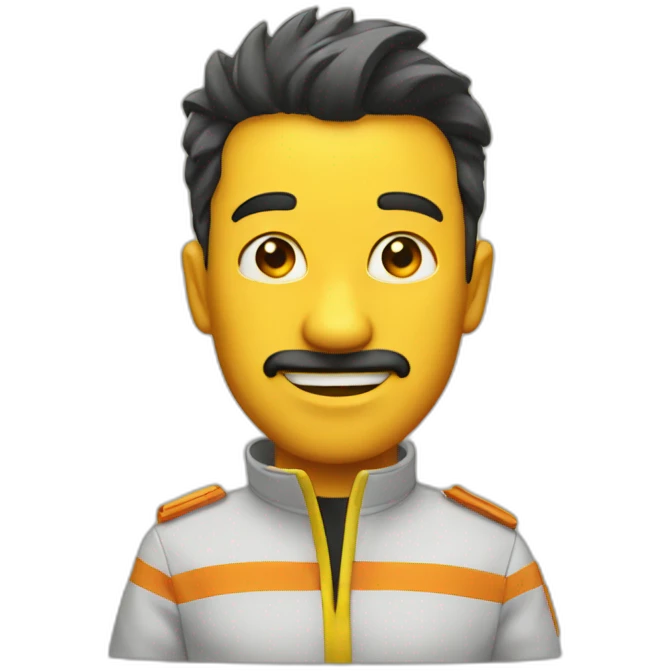 panneau feu emoji
