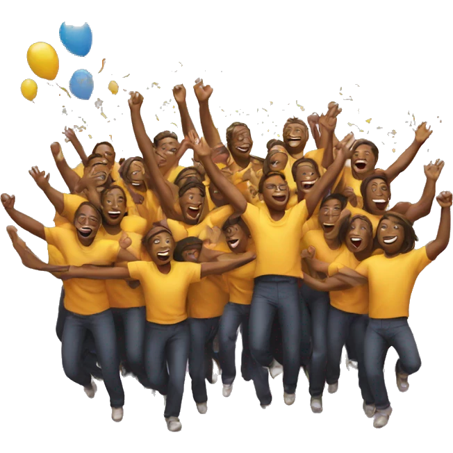 the biggest celebration emoji