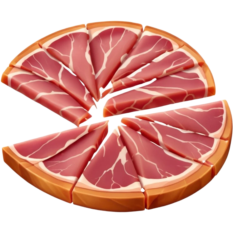 fette di prosciutto crudo di parma (Parma Ham) emoji