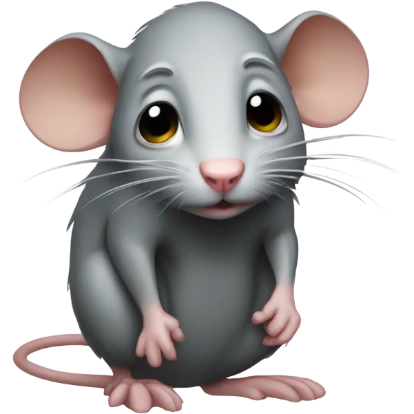 Sad Rat empty handed emoji