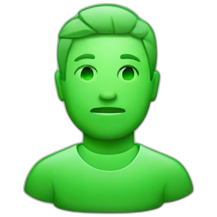 icono de gratis en color verde llamativo  emoji