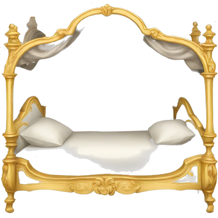 Rococo bed emoji