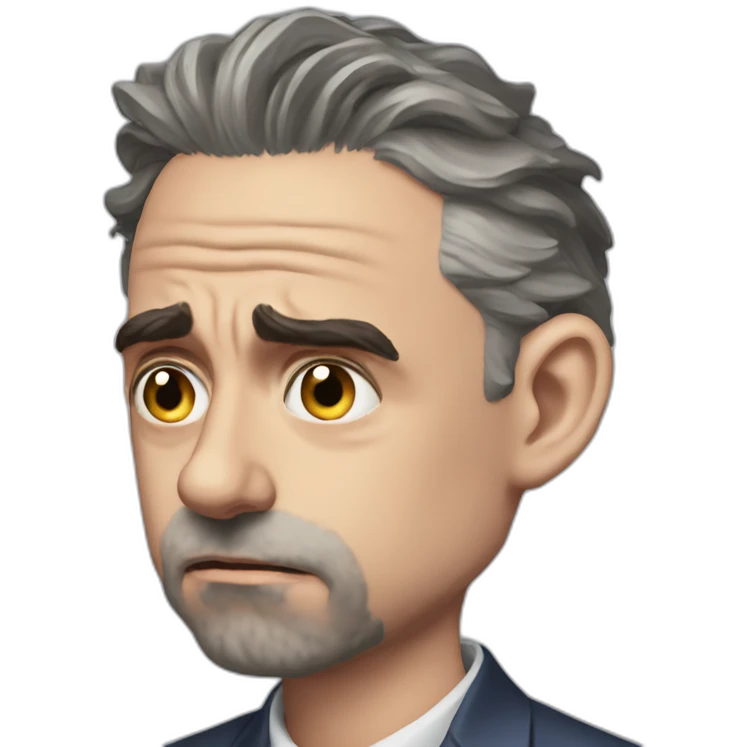 Jordan Peterson crying emoji