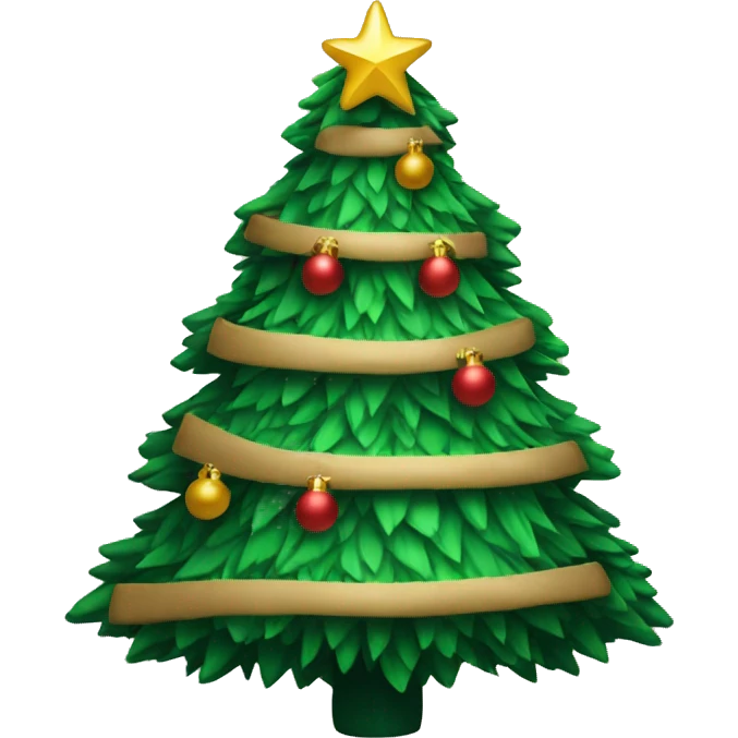 Christmas tree emoji