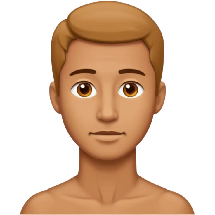 🧔🏻+with a neck emoji