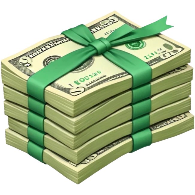 Сделай пачку денег как в GTA San Andreas emoji