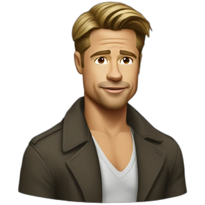 brad pitt emoji