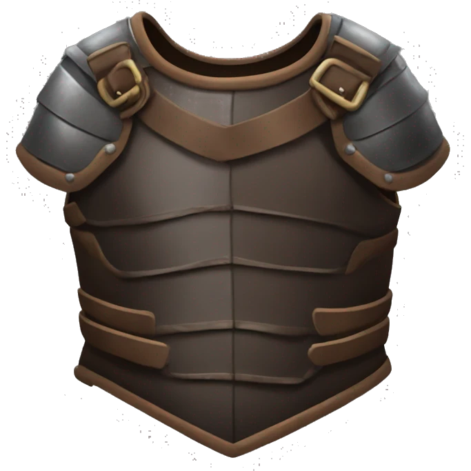 leather torso armor emoji