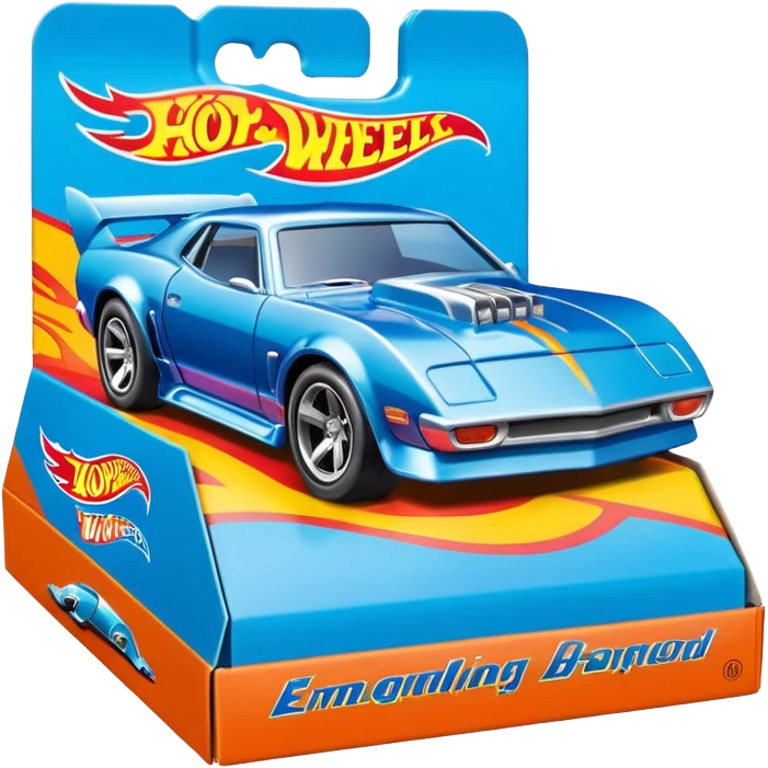 Машинка HotWheels в упаковке HotWheels. emoji