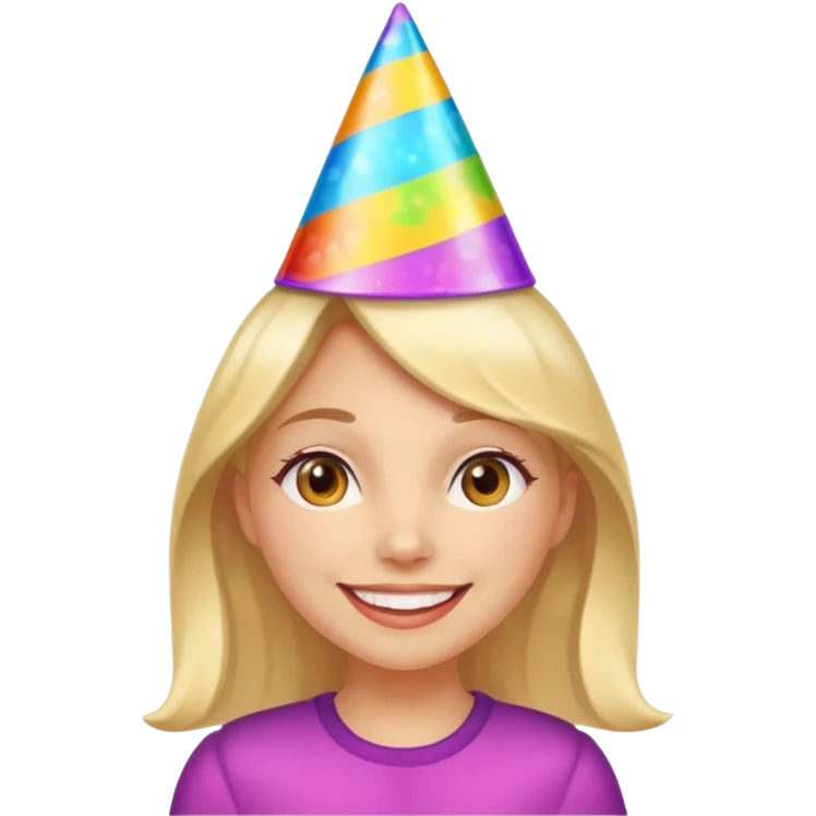 Birthday girl emoji