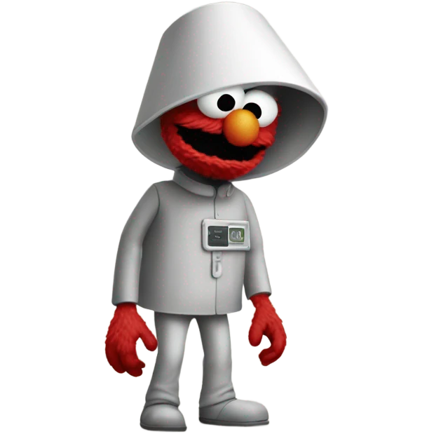Cctv footage of elmo stealing emoji