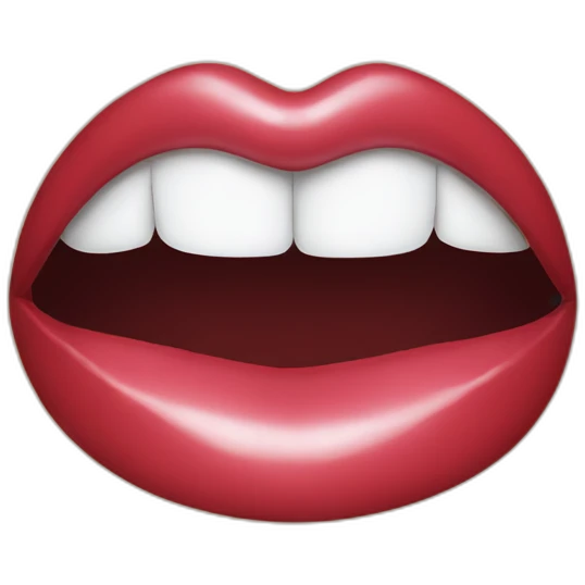 Lips emoji