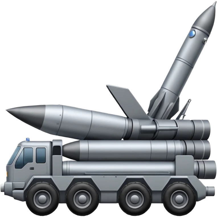 NATO military rocket launch system with many rockets emoji
