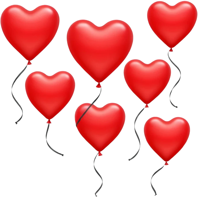 love balloons  emoji