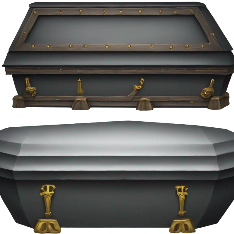 Gothic coffin emoji
