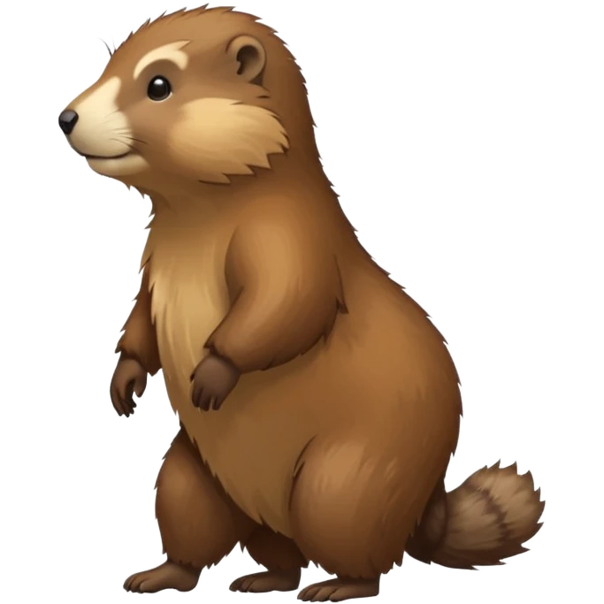 marmotte qui marche emoji