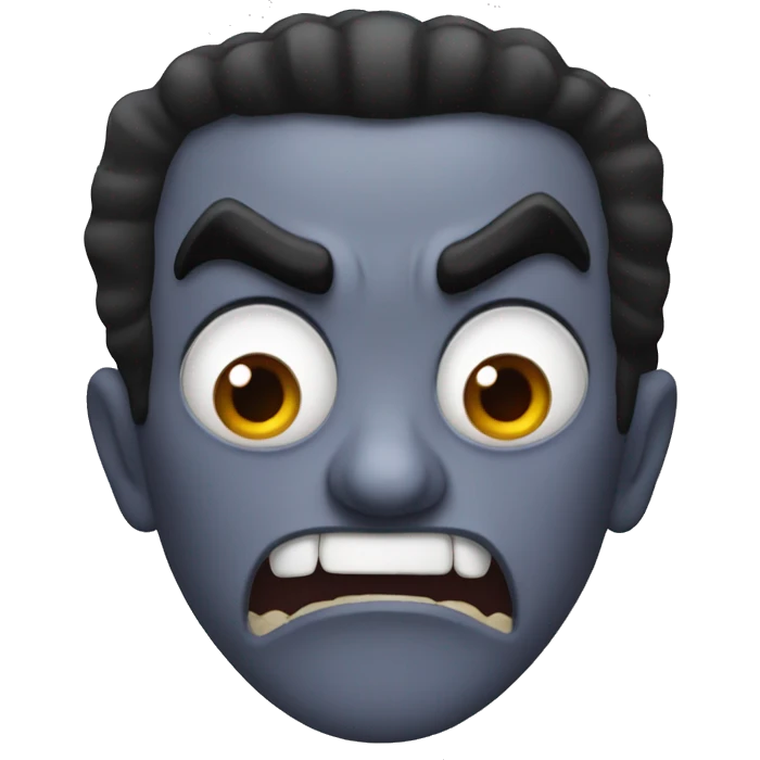 Angry dracula  emoji