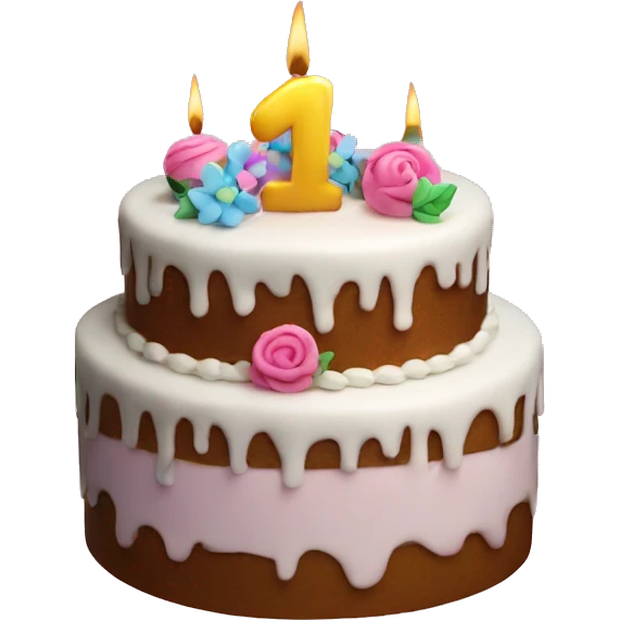 10th birthday cake emoji