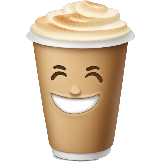 Cafe latte emoji