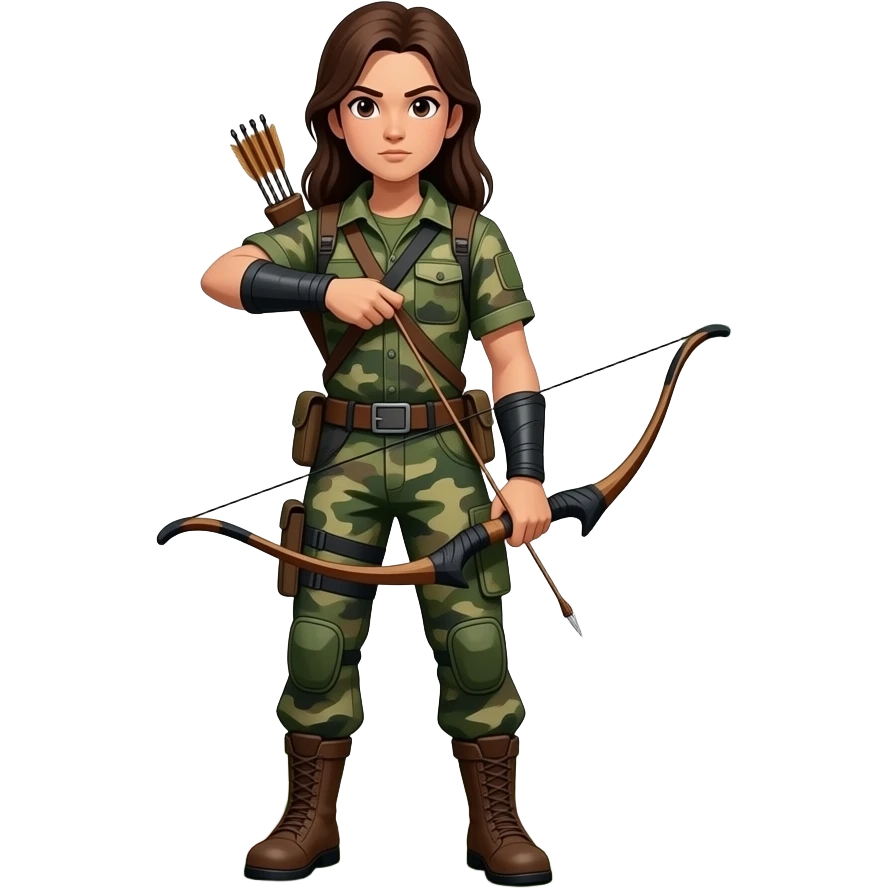 cazador de cuerpo entero emoji