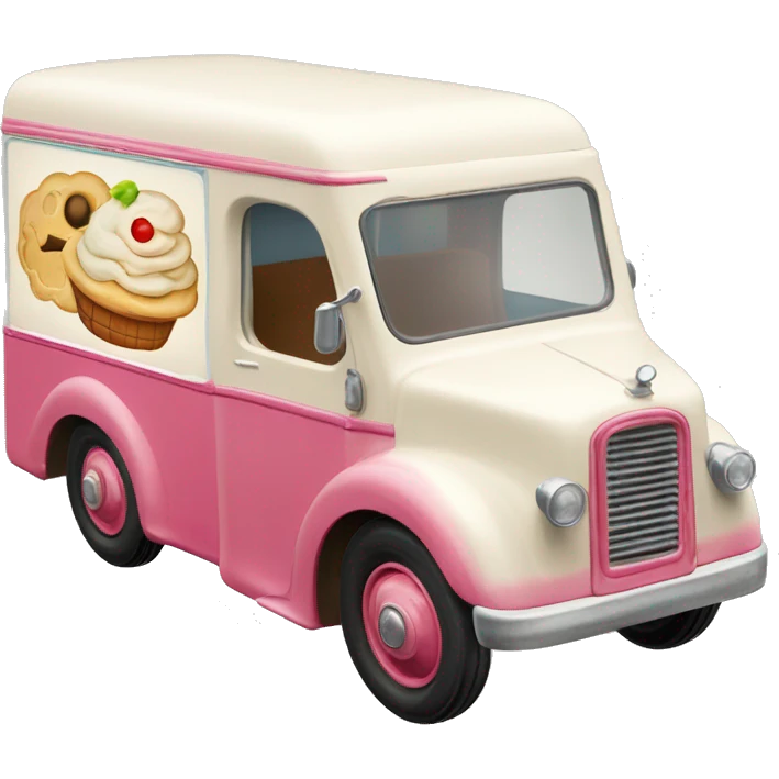 Matchbox ice cream van 1954 emoji