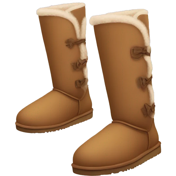 cute ugg boots emoji