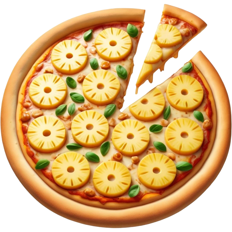 Pineapple pizza  emoji