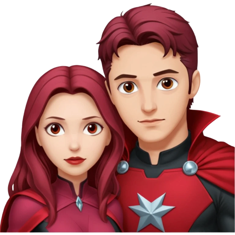 Billy Maximoff and Scarlet Witch emoji