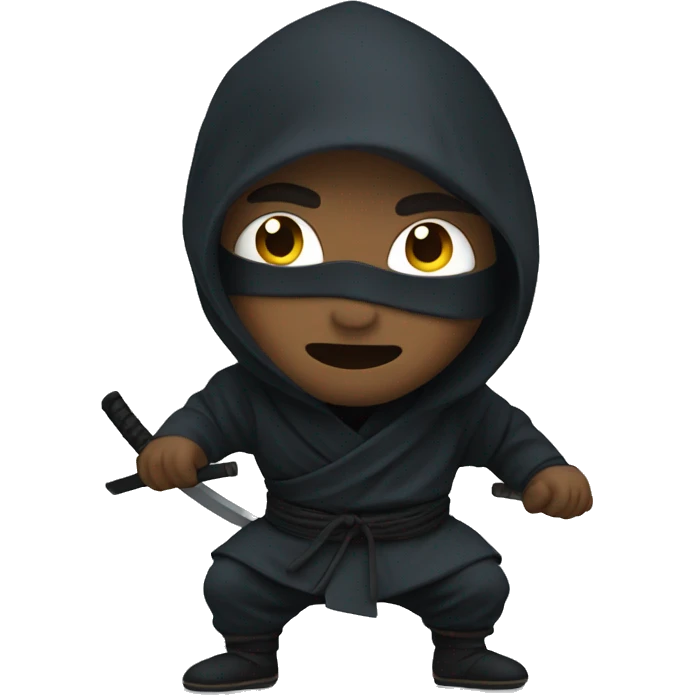 Ninja in a storm emoji