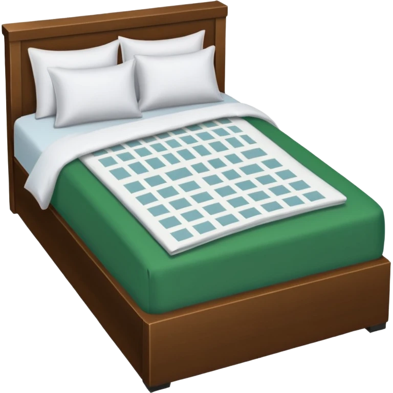 duvet with excel spreadsheet (no bed frame) emoji