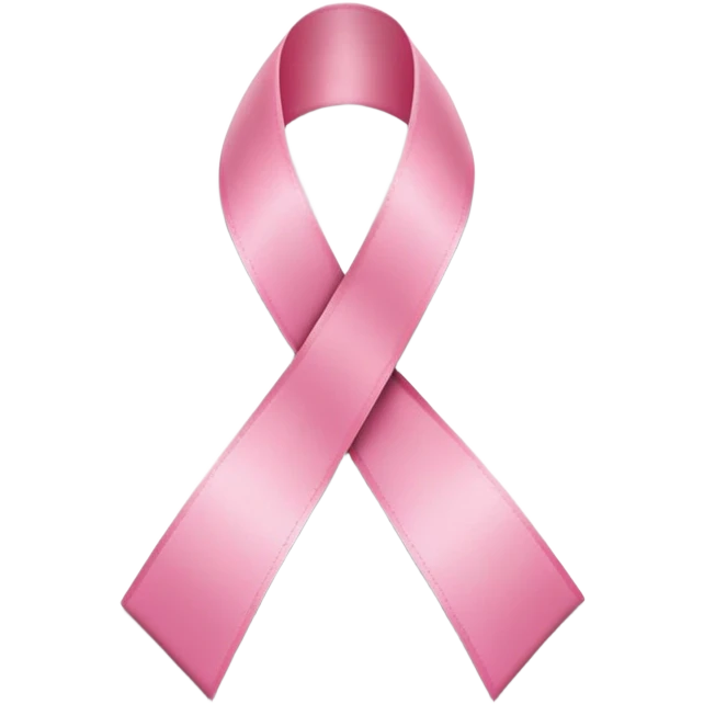 breast cancer awareness ribbon emoji