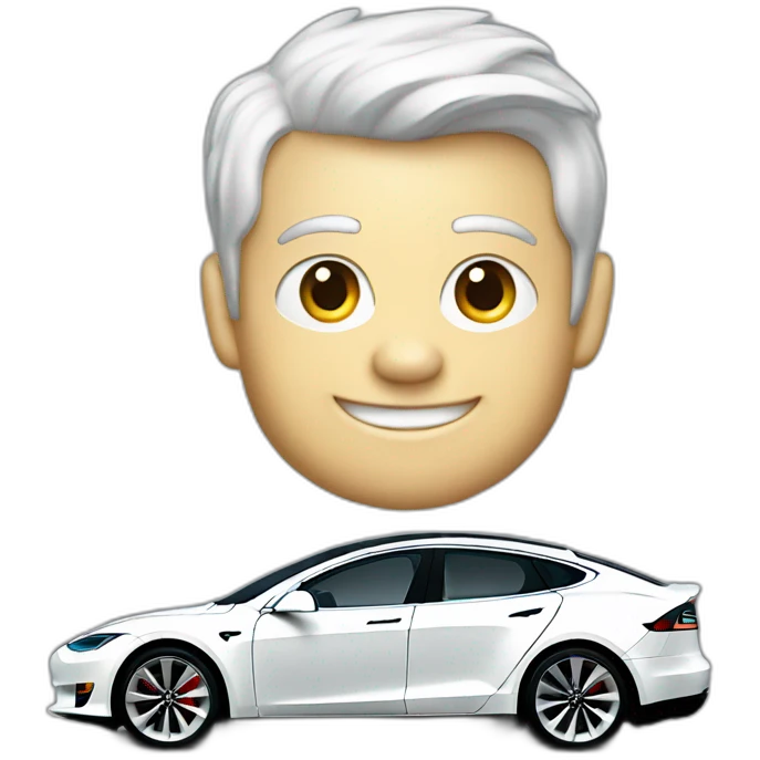 tesla car emoji